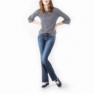Silver Suki Slim Bootcut Jeans W32/L31